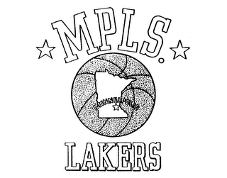 MPLS. LAKERS MINNEAPOLIS logo
