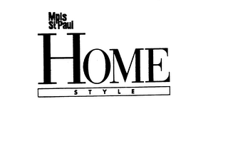 MPLS ST PAUL HOME STYLE logo