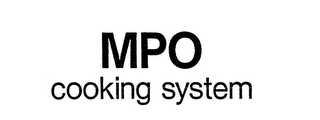 MPO COOKING SYSTEM logo