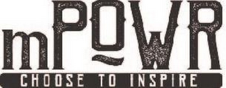 MPOWR CHOOSE TO INSPIRE logo