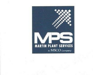 MPS MARTIN PLANT SERVICES A MSCO COMPANY logo