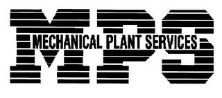 MPS MECHANICAL PLANT SERVICES logo