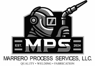 MPS EST. 2024 MARRERO PROCESS SERVICES, LLC.  QUALITY · WELDING · FABRICATION logo