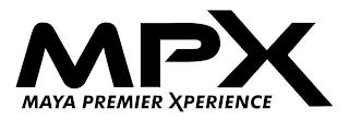 MPX MAYA PREMIER XPERIENCE logo
