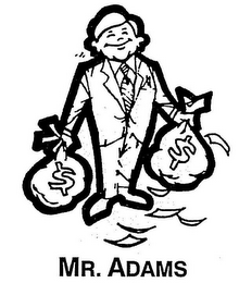 MR. ADAMS logo