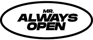 MR. ALWAYS OPEN logo