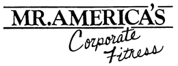 MR. AMERICA'S CORPORATE FITNESS logo
