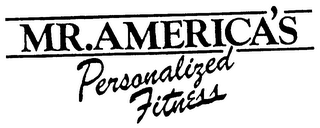 MR. AMERICA'S PERSONALIZED FITNESS logo