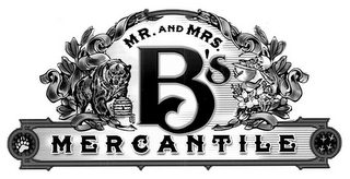 MR. AND MRS. B'S MERCANTILE logo