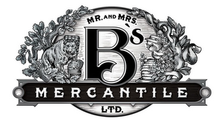 MR. AND MRS. B'S MERCANTILE LTD. logo