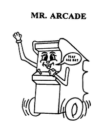 MR. ARCADE PLAY ALL DAY logo