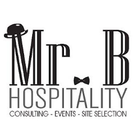 MR. B HOSPITALITY CONSULTING - EVENTS - SITE SELECTION logo