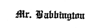 MR. BABBINGTON logo