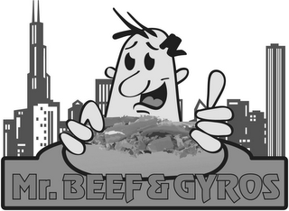 MR BEEF & GYROS logo