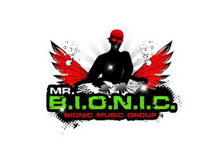MR. B.I.O.N.I.C. BIONIC MUSIC GROUP logo