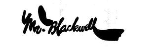 MR. BLACKWELL logo