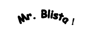 MR. BLISTA! logo