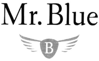 MR. BLUE B logo