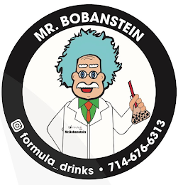 MR BOBANSTEIN FORMULA DRINKS 714 676 6313 logo