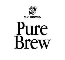MR. BROWN PURE BREW logo