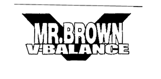 MR. BROWN V-BALANCE logo