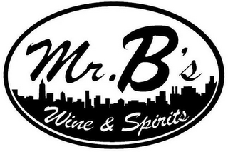 MR. B'S WINE & SPIRITS logo
