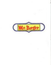 MR. BURGER logo