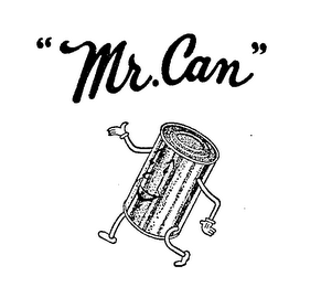 "MR. CAN" logo