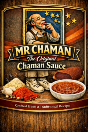 MR CHAMAN (THIS IS THE NAME OF THE BRAND - MOST IMPORTANT) THE ORIGINAL CHAMAN SAUCE CRAFTED FROM A TRADITIONAL RECIPE logo