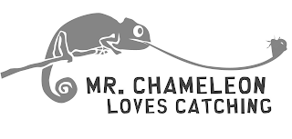 MR. CHAMELEON LOVES CATCHING logo