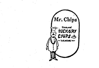 MR. CHIPS NATURAL HICKORY CHIPS logo