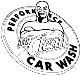 MR CLEAN PERFORMANCE CAR WASH logo