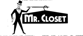 MR. CLOSET logo