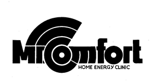 MR. COMFORT HOME ENERGY CLINIC logo