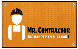 MR. CONTRACTOR THE HANDYMAN THAT CAN logo