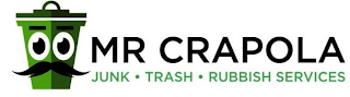 MR CRAPOLA JUNK  TRASH  RUBBISH SERVICES logo