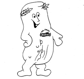 MR. CRISP MT. OLIVE logo