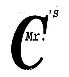 MR. C'S logo