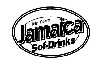 MR. CURRY JAMAICA SOF-DRINKS logo