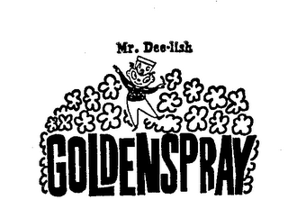 MR. DEE-LISH GOLDENSPRAY logo