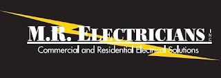 M.R. ELECTRICIANS INC COMMERCIAL AND RESIDENTIAL ELECTRICAL SOLUTIONS logo