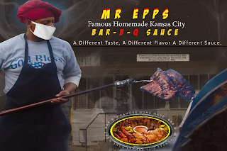 MR EPPS FAMOUS HOMEMADE KANSAS CITY BAR-B-QUE SAUCE logo