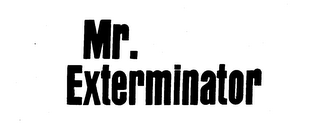MR. EXTERMINATOR logo
