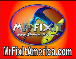 MR FIXIT WWW.MRFIXITOKC.COM MRFIXITAMERICA.COM logo