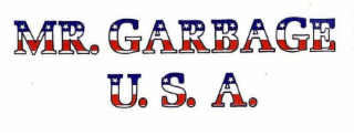 MR. GARBAGE U.S.A. logo