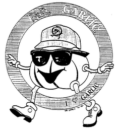 MR. GARLIC I LOVE GARLIC logo
