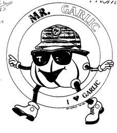 MR. GARLIC I [LOVE] GARLIC logo