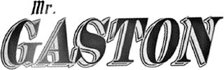 MR. GASTON logo