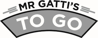 MR GATTI'S TO GO logo