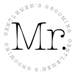 MR. GENTLEMEN'S GROOMING GENTLEMEN'S GROOMING logo